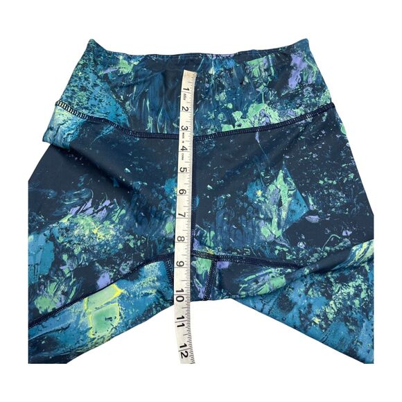 Fila Capri Leggings Women's XS Multicolor Tie Dye Stretch Athletic Pull-On - Picture 5 of 6